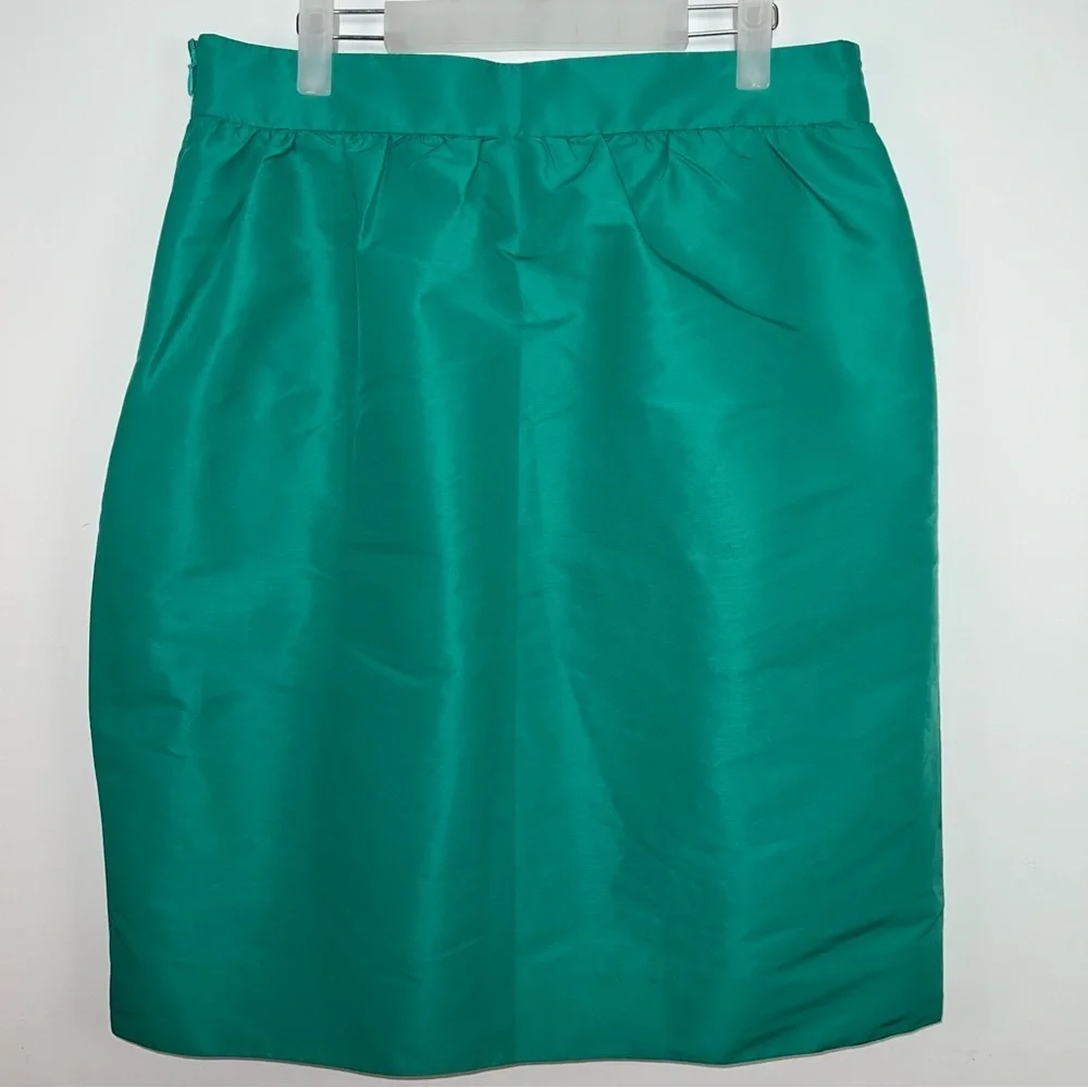 COS Teal Green A-Line Midi Skirt Women’s Size US 12 Structured Minimalist
